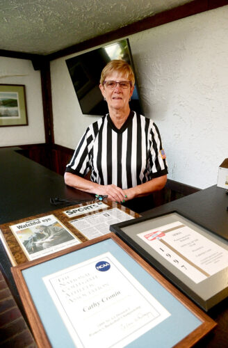 Cathy Beam helped pave the way for women officials